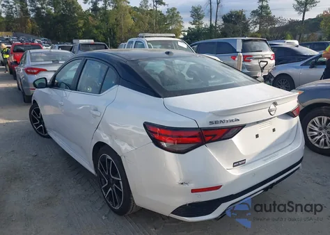 2025 Nissan Sentra Sr из США, поврежденный, VIN 3N1AB8DV4SY225729